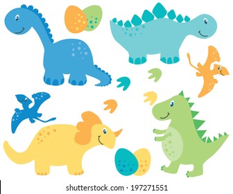 Boy Dinosaurs / Blue Dinosaurs