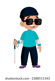diseño de ilustración para niños discapacitados