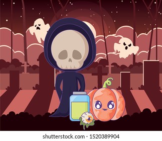 boy disguised as a skull dead