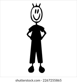 estilo de arte vectorial de garabatos