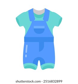 Boy Dress Flat Icons, Vector illustration