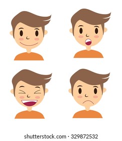 Boy Face Emotion 
