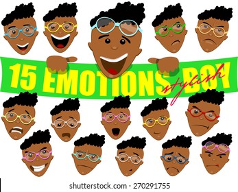 Boy face Emotions