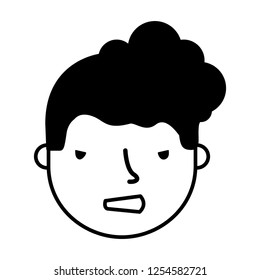 boy face sad expression gesture