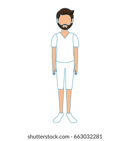 Boy faceless avatar