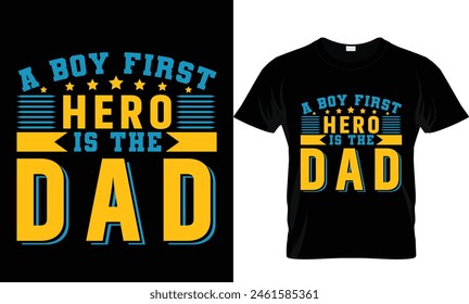 a boy first hero is the dad 