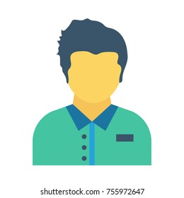  boy flat icon