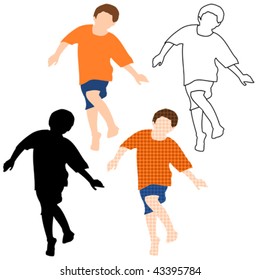 Boy Four Styles Set 07