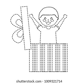 boy with gift box icon image 