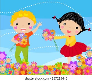 Boy and girl