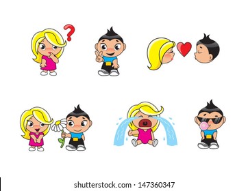 Boy and girl