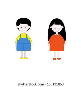Boy and girl