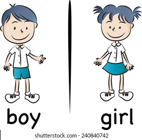 boy and girl