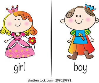 boy and girl