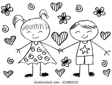 boy and girl