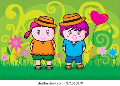 boy and girl