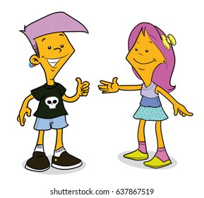 Boy and Girl