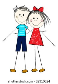 Boy and girl