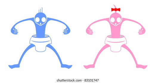 Boy and girl
