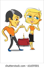 Boy and girl - appointment