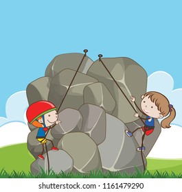 Rock Climbing Clip Art Images, Stock Photos & Vectors | Shutterstock