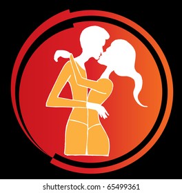 Boy and girl fall in love