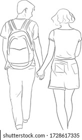 Couple Sketch Images Stock Photos Vectors Shutterstock