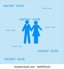 boy, girl, icon