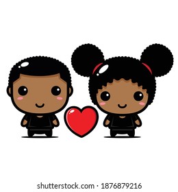 boy and girl love each other