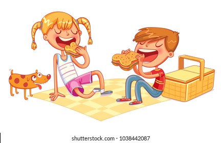 Little Girl Eating Sandwich Images, Stock Photos & Vectors | Shutterstock