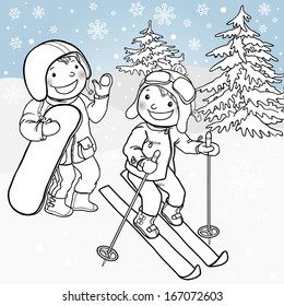 15,584 Ski outline Images, Stock Photos & Vectors | Shutterstock