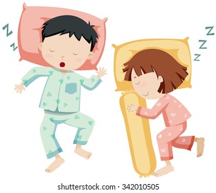子ども 睡眠 のイラスト素材 画像 ベクター画像 Shutterstock
