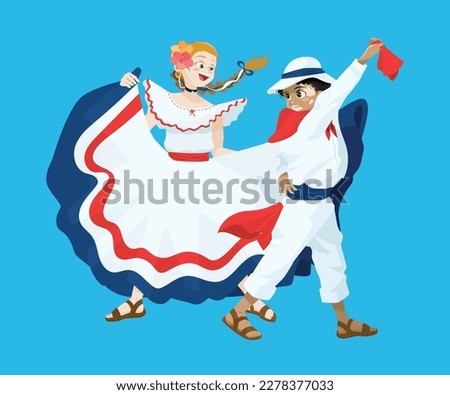 boy and girl in a typical dance