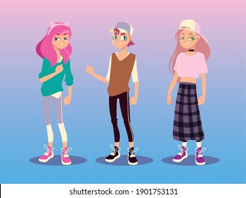 女の子 イラスト おしゃれ の画像 写真素材 ベクター画像 Shutterstock