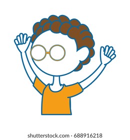 boy with glasses icon