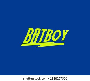 Boy Graphic Shirt Batboy Typography