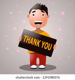 Child Saying Thank You Images, Stock Photos & Vectors | Shutterstock