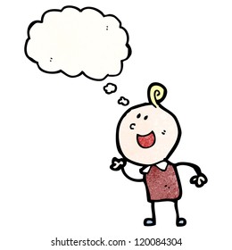 boy with great idea