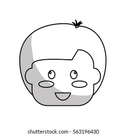 boy happy child icon image vector illustration design 