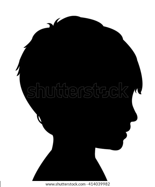 Download Boy Head Silhouette Vector Stock Vector (Royalty Free ...