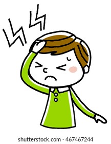 Boy: headache
