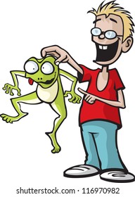 A Boy and his Frog