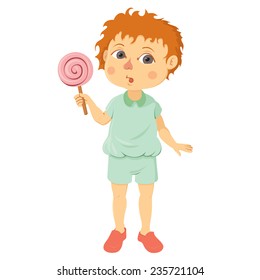 1,167 Boy eating candy vector Images, Stock Photos & Vectors | Shutterstock