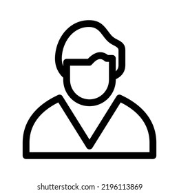 boy icon or logo isolated sign symbol vector illustration - high quality black style vector icons
