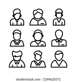 boy icon or logo isolated sign symbol vector illustration - Collection of high quality black style vector icons
