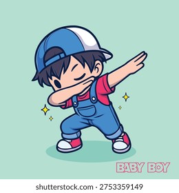 boy illlustration cartoon vector adorable
