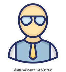 
Boy Isolated Vector icon which can easily modify or edit
