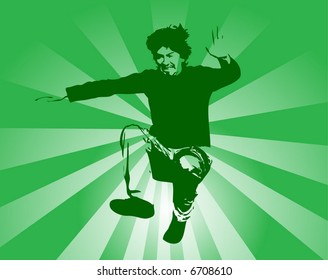 boy jump