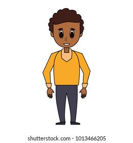 Boy kid cartoon