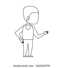 Boy kid cartoon